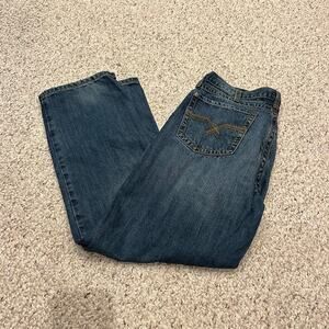 Wrangler 20X No 33 Extreme Relaxed Fit Jean 36x30 Dark Wash Western Casual